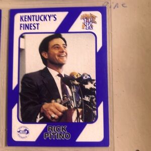 Rick pitino
1989 Kentucky Finest Basketball/FootballAll The UK Greats